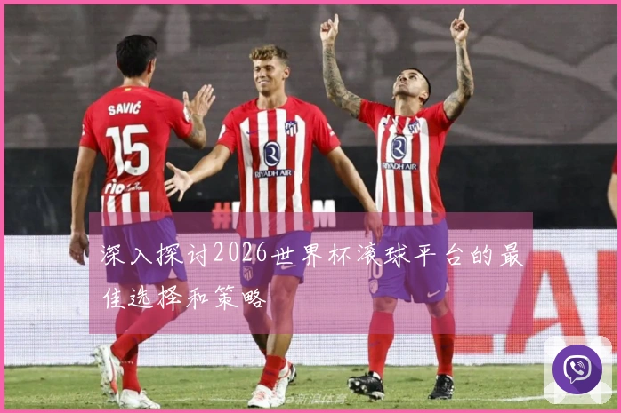 深入探讨2026世界杯滚球平台的最佳选择和策略